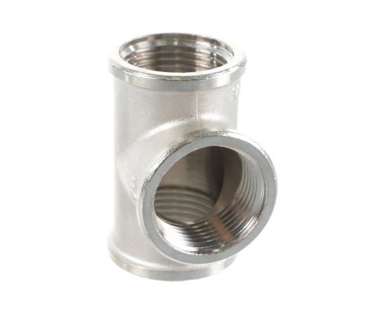 Никелированный тройник STOUT ВВ RG008Q0QT02UFM – изображение 2