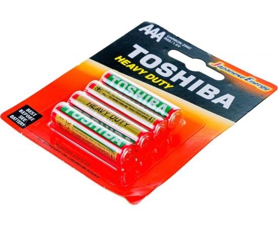 Солевой элемент питания Toshiba R03 KG 4 /card 4401 – изображение 2