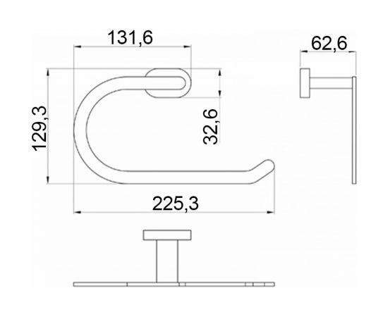 Бумагодержатель Raiber R50108 – изображение 2