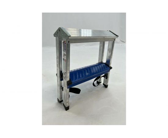 Двусторонняя алюминиевая стремянка Sarayli КОЛОР 2x2 18212 – изображение 2