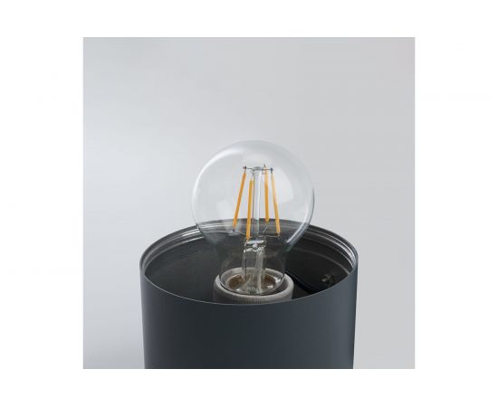 Садово-парковый светильник FERON DH0800 столб, E27 230V, серый 41916 – изображение 2