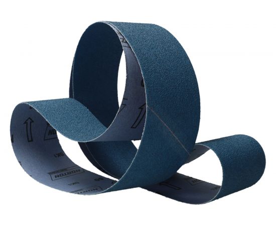 Лента шлифовальная Blue Forse (1250x50 мм; Р60; цирконий) для гриндера NORTON 78072745194 – изображение 2