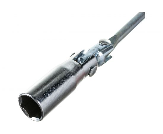 Т-образный свечной ключ AIRLINE с карданом, 16х500 мм, с резиновым фиксатором AK-S-09 – изображение 3