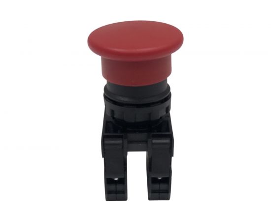 Нажимная кнопка Emas ""Грибок"" красная, без фиксации, 1НО+1НЗ, серия B, 250В AC, 4 А, B102MK – изображение 3