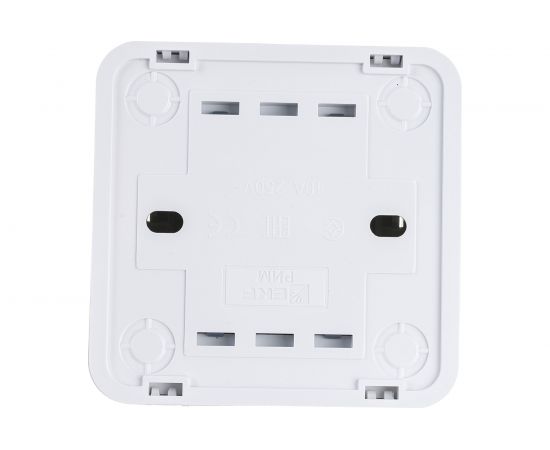 Одноклавишный выключатель EKF Рим 10А белый ENV10-021-10 – изображение 3