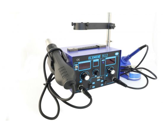 Профессиональная паяльная станция ELEMENT с феном 912 17490 – изображение 3