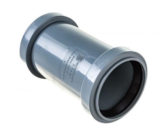 Муфта РемоКолор внутренняя канализация, серая, 50 мм 139-755 – изображение 3