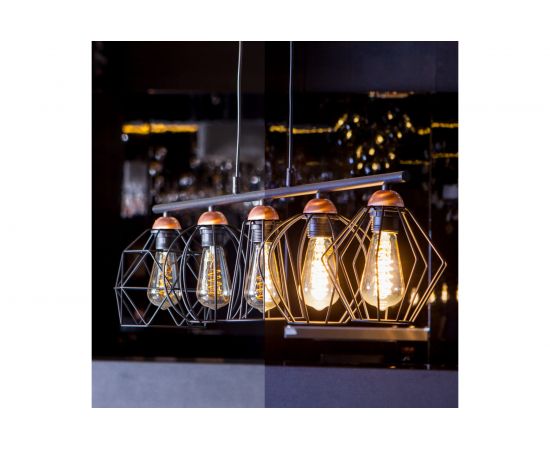 Светодиодная лампа Elektrostandard BLE2717 FDL 8W 3300K E27 ST64 спираль, тонированная a048391 – изображение 3