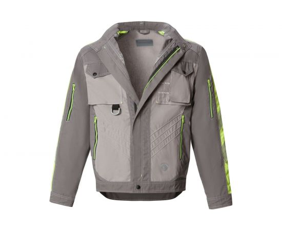 Костюм СОЮЗСПЕЦОДЕЖДА Прогресс, темно-серый/светло-серый/лимон, р. 52-54 рост 182-188 2000000066677 – изображение 4