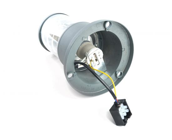 Садово-парковый светильник FERON DH0800 столб, E27 230V, серый 41916 – изображение 4