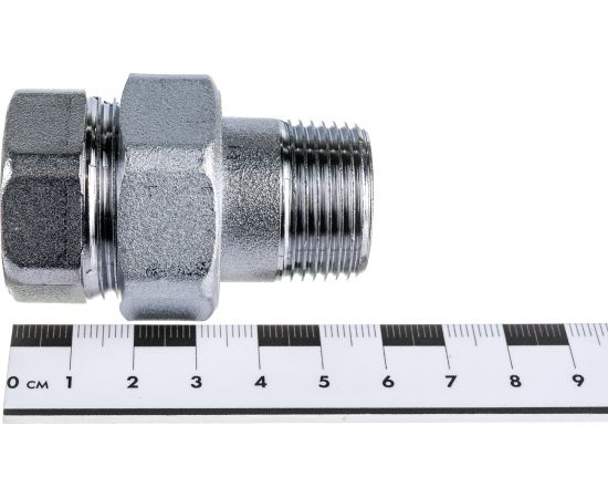 Прямой трехсоставной фитинг FAR 3/4" ВР-американка FC 5150 34 – изображение 5