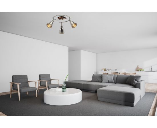 Спот Rivoli Acerno, W33, никель, сатин, Е143, 40W Б0044766 – изображение 5