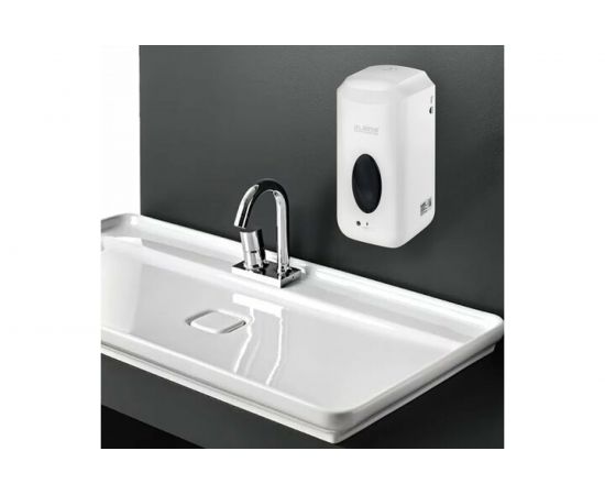 Диспенсер для жидкого мыла ЛАЙМА CLASSIC наливной, сенсорный, 1 л, с блоком питания, белый 607318 – изображение 5