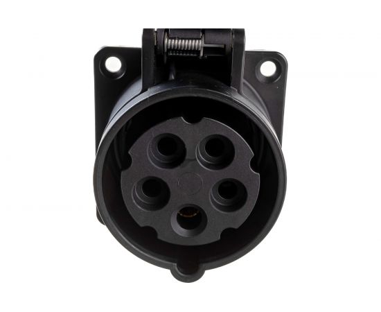 Встраиваемая розетка PCE 16А 400V 3P+N+E IP44 черная 315-6x – изображение 6