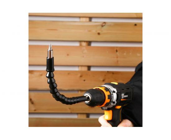 Реверсивная отвертка с набором бит и гибким валом DEKO BS8 8 предметов – изображение 6