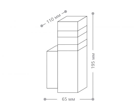 Садово-парковый светильник FERON 230V E27 DH0806, черный 41153 – изображение 6