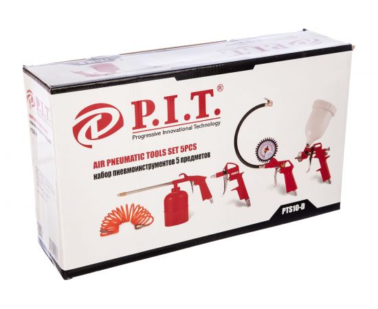 Набор пневмоинструмента P.I.T. СТАНДАРТ PTS10-D – изображение 7
