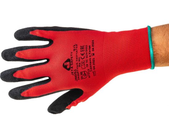 Перчатки с текстурным нитриловым покрытием Jeta Safety L JN051-L – изображение 8