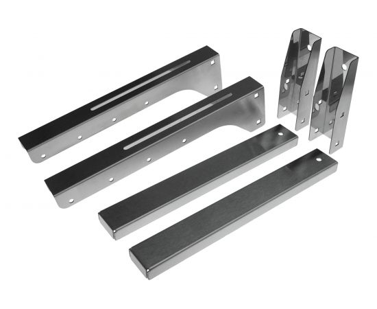 Кронштейн из нержавеющей стали для СВЧ печи EMBODIMENT толщина 1.2 мм EMB-MW-S-N – изображение 10