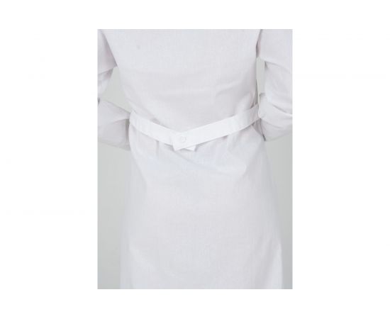 Халат ООО ГУП Бисер Бязь белый, р. 52-54, рост 158-164 4670132022315 – изображение 10