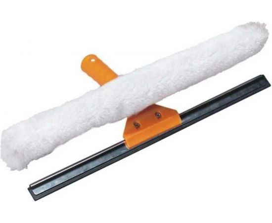 Набор для мойки окон держатель-сгон с шубкой, 35см, пластиковый, Baiyun AF06003 