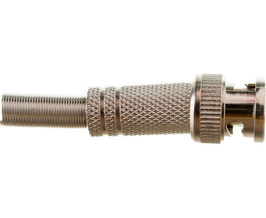 Штекер BNC TDM под винт, с пружиной, металл, индивидуальная упаковка SQ1809-0037 