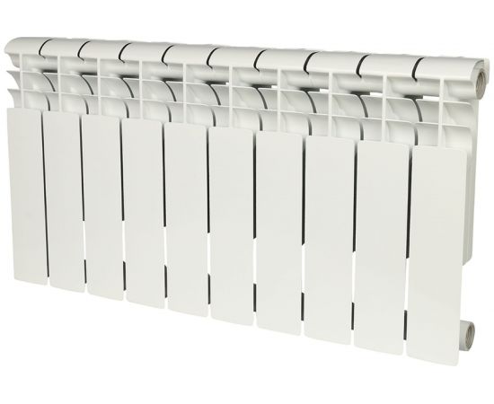 Биметаллический радиатор ROMMER Profi BM 350 BI350-80-80-130 10 секций RAL9016 86632 