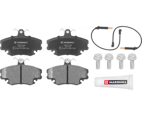 Колодки тормозные дисковые передние Renault Logan I 04-/Sandero I 07- MARSHALL M2621404 