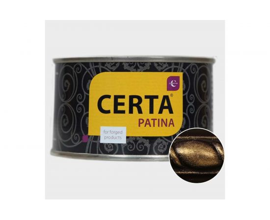 Термостойкая краска CERTA PATINA до 700С золото 0,08кг PATR0018 