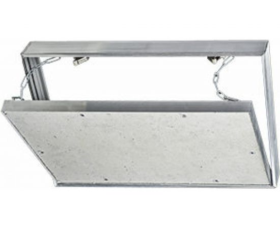 Люк под плитку съёмный с цепочкой 40 x 40 см Эвент ЛКЦ 