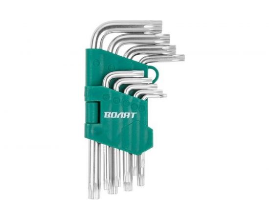 Набор ключей ВОЛАТ Torx T10-T50 9 предметов коротких 11025-09 
