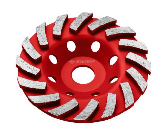 Чашка алмазная шлифовальная ЗУБР Турбо 125 мм 33378-125 – изображение 2