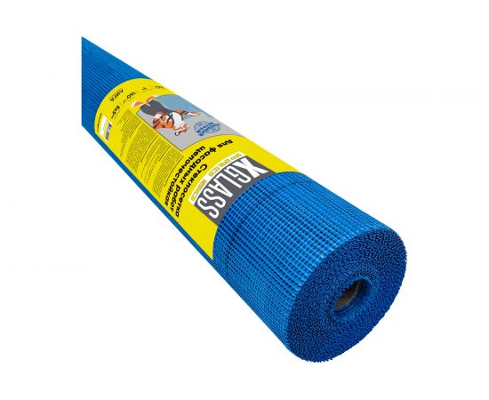 Сетка стеклотканевая фасадная X-Glass Pro 50 5x5 мм, 1x50 м, 160 гр/кв.м УТ0001022 – изображение 2