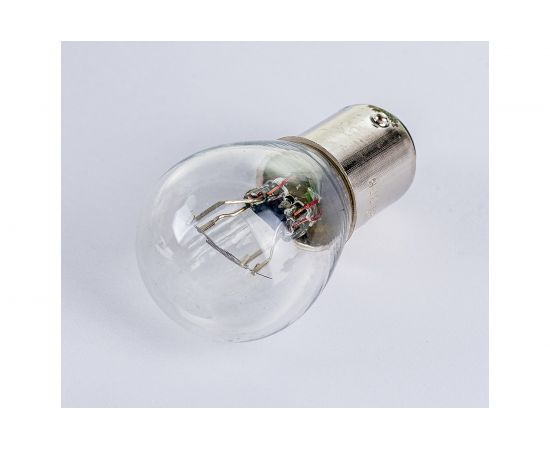 Лампа накаливания Rekzit P21W, 12V21/5W, BAY15D, Standard, круглый контакт 90402 – изображение 2