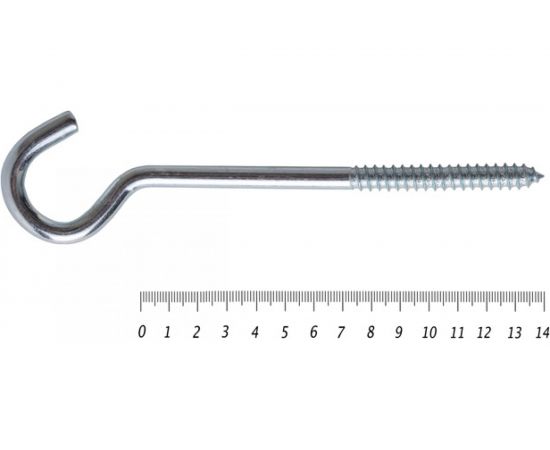 Шуруп с полукольцом КРЕП-КОМП 8х140, 40 шт. шп8140м – изображение 2