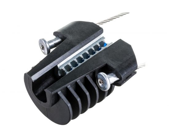 Анкерный зажим NIKOMAX, для кабеля типа ""8"", диаметр тросса до 5 мм, 2 кН NMF-AL-TCA-P-2 – изображение 3