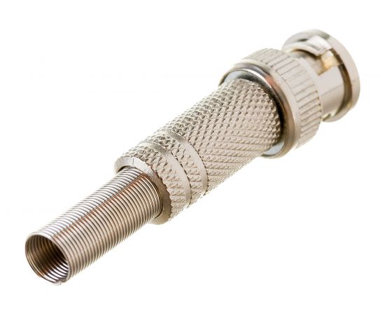 Штекер BNC TDM под винт, с пружиной, металл, индивидуальная упаковка SQ1809-0037 – изображение 3