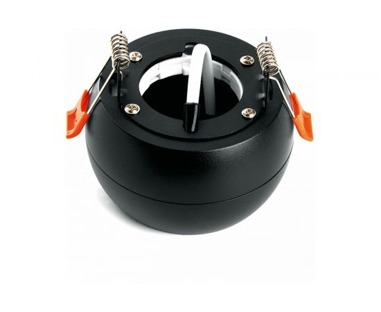 Стационарный светильник FERON под лампу, спот, ИПО, HL355 12W, 220V, GX53, черный 41508 – изображение 3