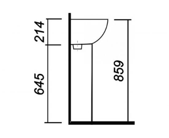 Пьедестал SANITA ART LUXE 00000055453 ARTSLPD01 – изображение 5