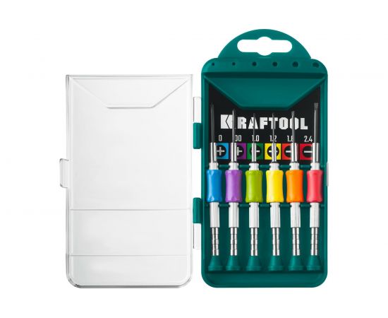 Набор часовых отверток для точных работ KRAFTOOL Precision-6 6 предметов 25679 – изображение 5