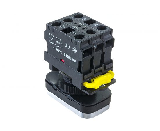 Двойная кнопка ANDELI LA115-A5-11RD1, 1NO 1NC, 220В, IP65 ADL10-204 – изображение 5