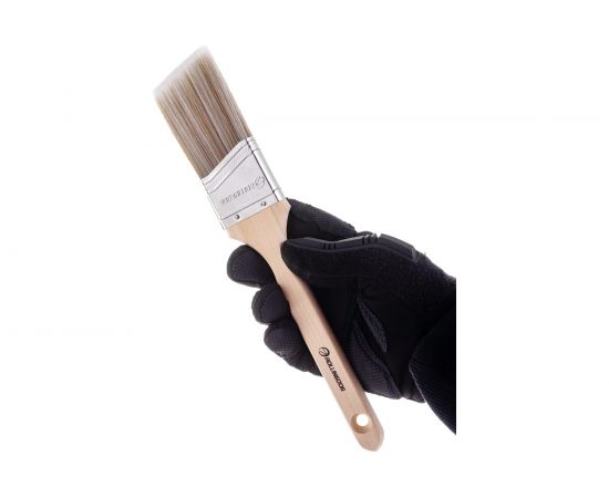 Плоская малярная кисть Rollingdog W1000 2 50,8 мм, угловой срез, щетина синтетическая нить 10193 – изображение 6