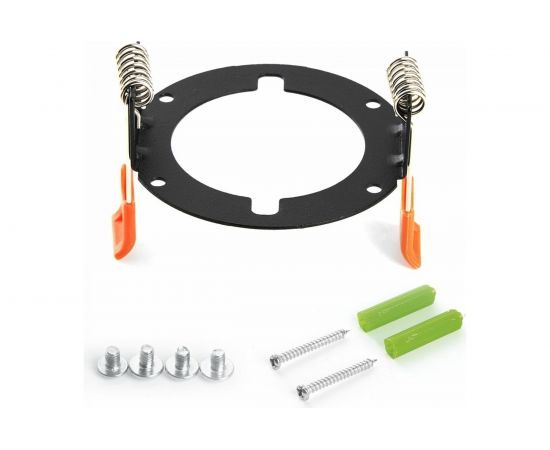 Стационарный светильник FERON под лампу, спот, ИПО, HL355 12W, 220V, GX53, черный 41508 – изображение 6