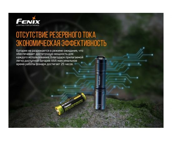 Фонарь Fenix E01 V2.0 черный e01v20bk – изображение 7
