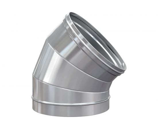 Отвод 45 градусов (250х0.5 мм; AISI 304) РОССТИН НФ-00001501 