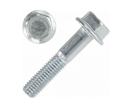Болт с фланцем ZAMETAL 10x40 пр. 10.9, DIN 6921, оц., с насеч. 110 шт ZA082761 