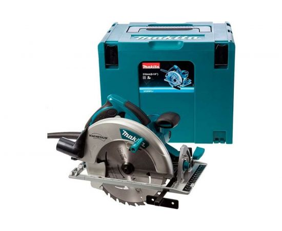 Дисковая пила Makita 1800Вт + диск D-29050/210x30x2x24T, кейс Makpac 5008MGJX2 