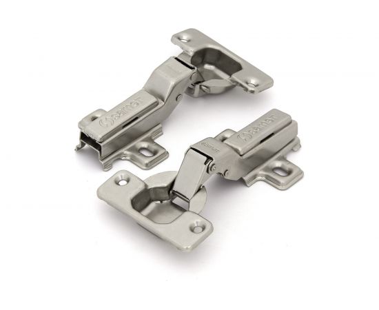 Петля SAMET STAR, изгиб 9 mm, 48AX, Ni, 2 шт. СТ-00001295 