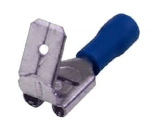 Плоская изолированная клемма REXANT гнездо 7.4мм + штекер - 6.3мм 1.5-2.5 кв.мм /РПИо 2.5-7.5 08-0424 