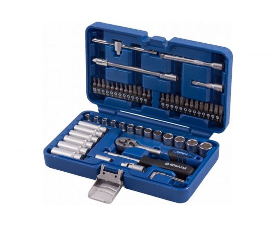 Набор универсального инструмента 1/4, 56шт, кейс КОБАЛЬТ 010101-56 